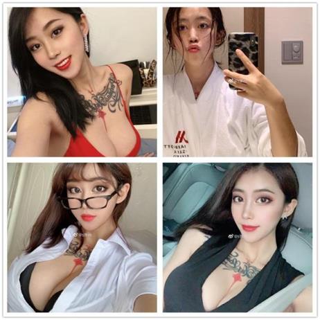 微博推特网红女神-高颜值大胸美女张贺玉